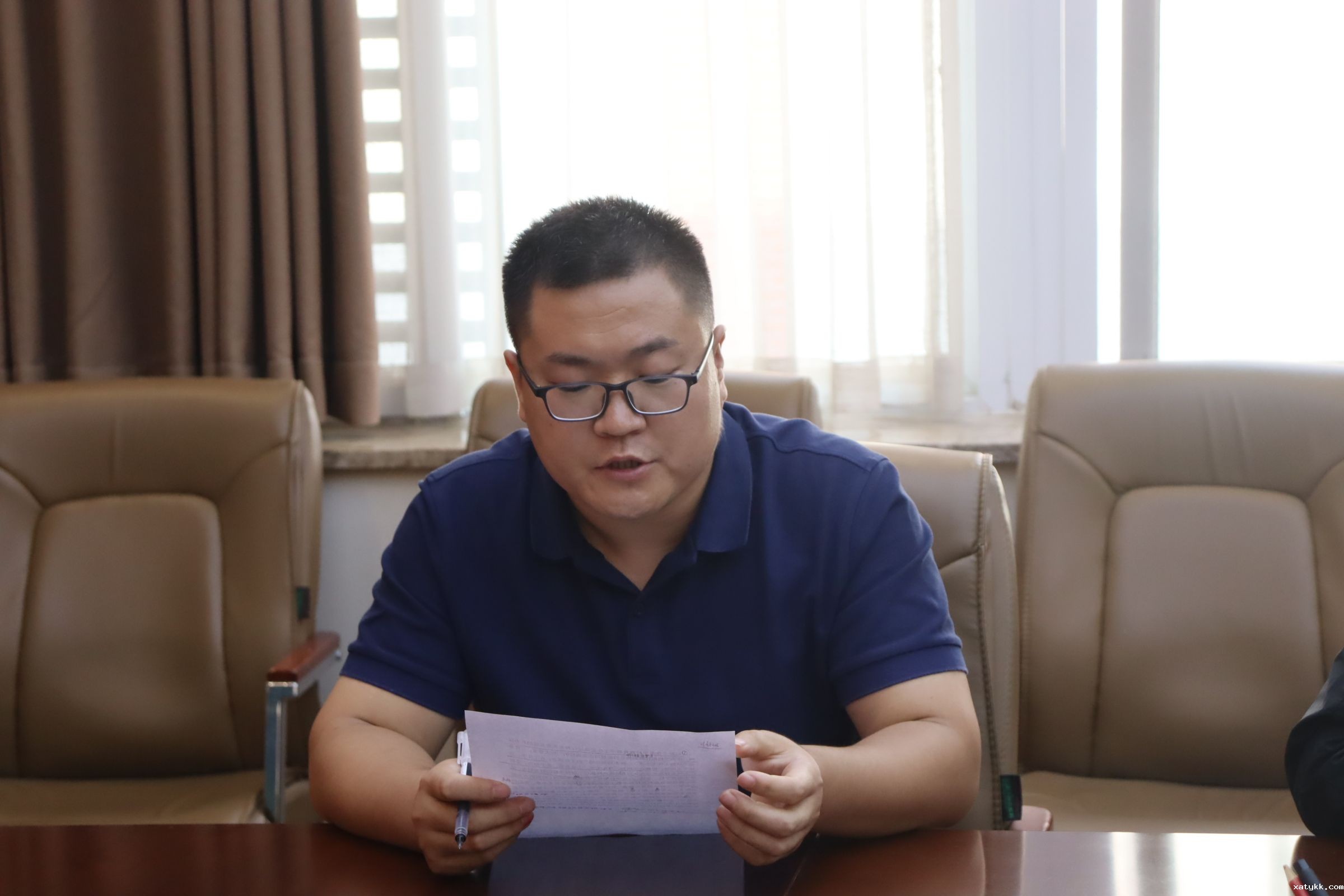 1696926072576324.jpg 3.第一党支部刘童作交流发言.jpg